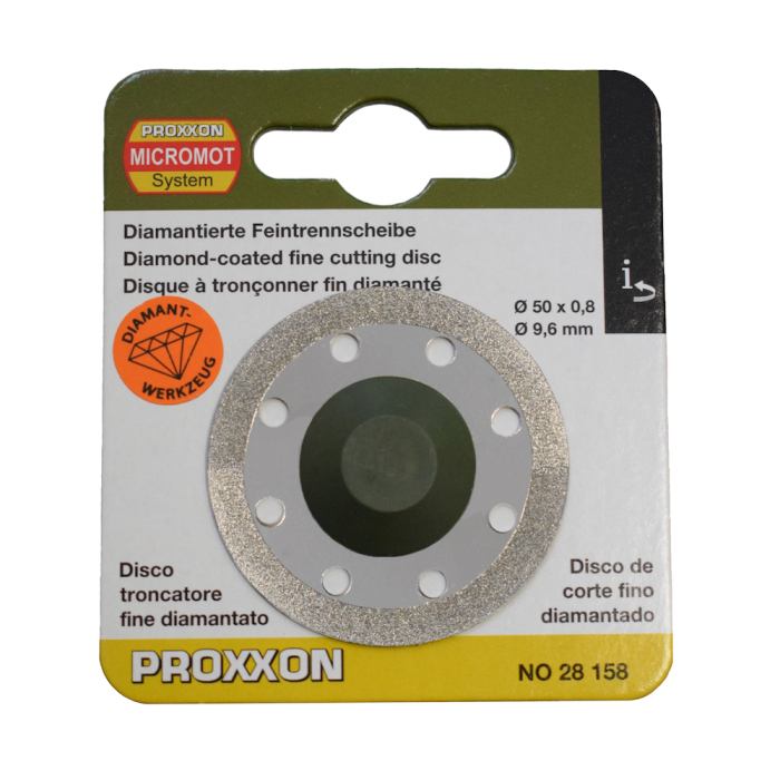 Proxxon 28158, Disc diamantat pentru taiere precisa, diametru 50mm [2]