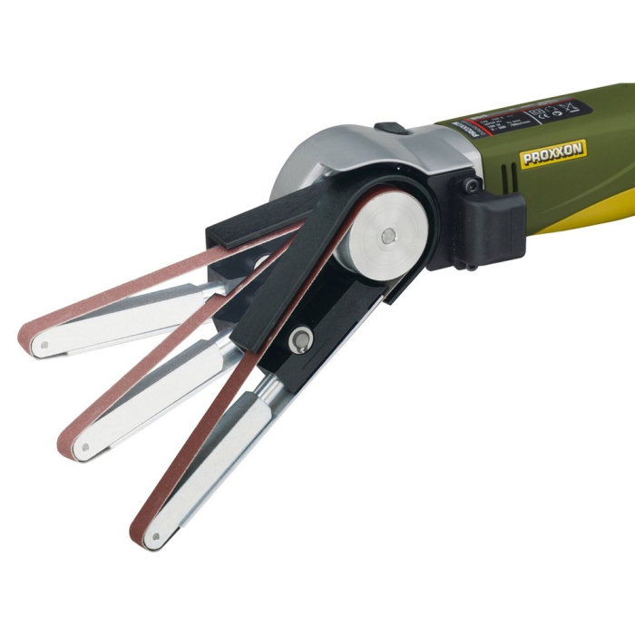 Proxxon 28536, Minislefuitor de tip curea BS/E, cap oscilant, 225-450 rpm, 80W, + geanta si accesorii [3]