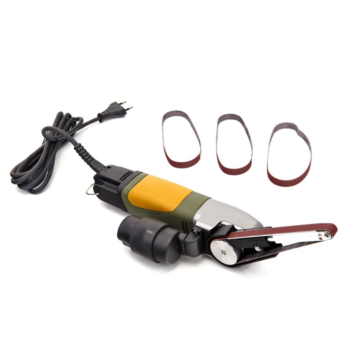 Proxxon 28536, Minislefuitor de tip curea BS/E, cap oscilant, 225-450 rpm, 80W, + geanta si accesorii [2]