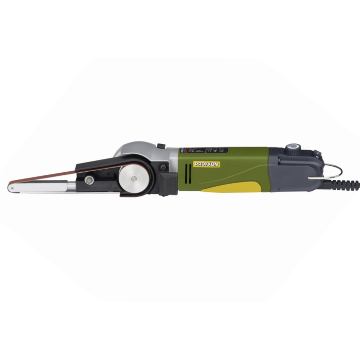 Proxxon 28536, Minislefuitor de tip curea BS/E, cap oscilant, 225-450 rpm, 80W, + geanta si accesorii [1]