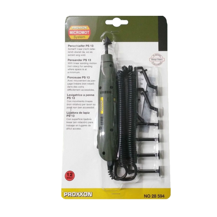 Proxxon 28594, Slefuitor liniar PS13, 800 B/min, + accesorii [6]