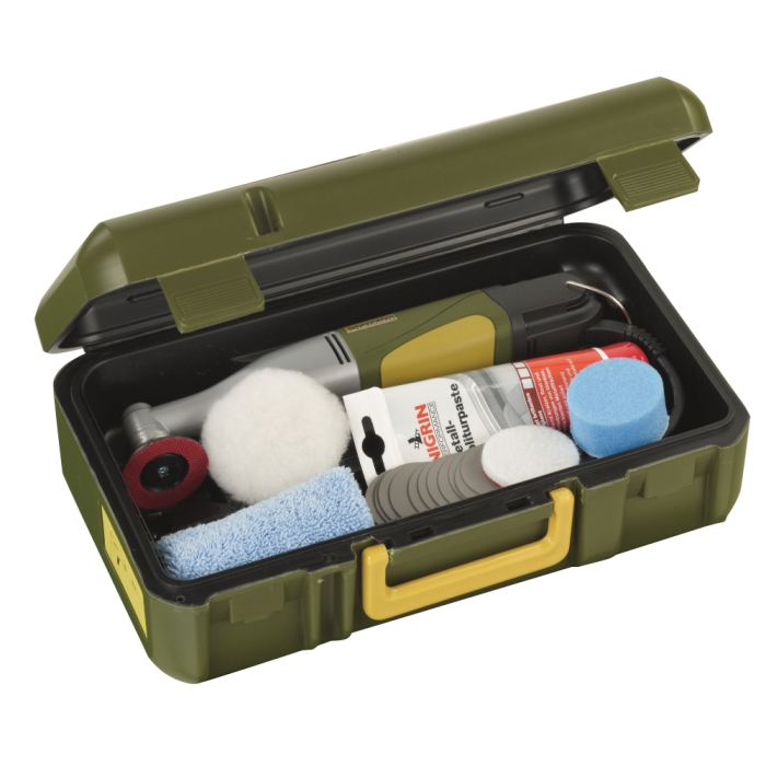 Proxxon 28660, Masina de lustruit cu gat lung WP/E, 800-2500 rpm, 100W, + geanta si accesorii [2]