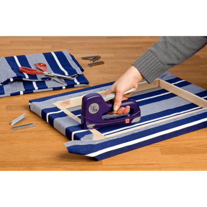 Rapid 24053801, capsator Fun2Fix Rapid M10Y, utilizare universala in gospodarie, ptr maini mici, ptr capse nr. 13 4-8mm [2]