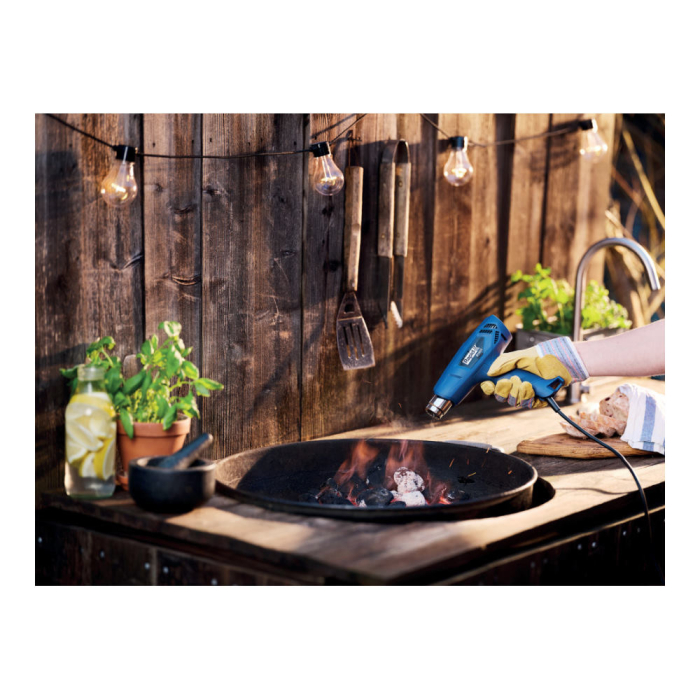 Rapid 24359800, Pistol cu aer cald R1600, temperatura reglabila intre 400-550 grade, 1600W, 300l/min, protectie la supraincalzire [10]