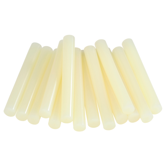 Rapid 40107947, set 14 batoane de adeziv, lemn, galbene, 12 x 94 mm [4]