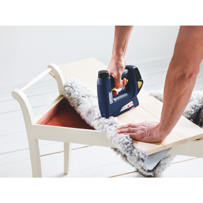 Rapid 5000128, Capsator/ciocan electric cu acumulator BTX530, functional cu capse No.53 si cuie No.8, + geanta [6]