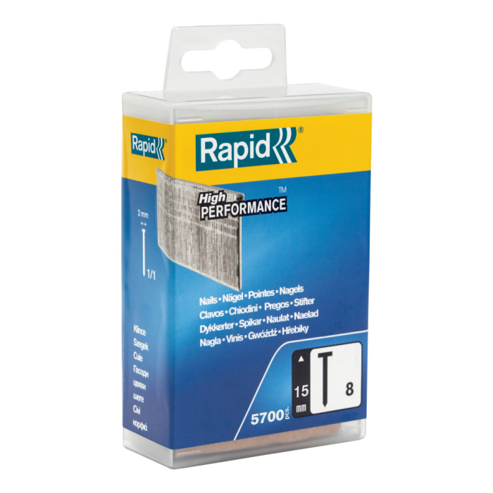 Rapid 5000520, Rapid High Performance, set cuie din otel galvanizat, 5700buc, No. 8, 15mm [2]