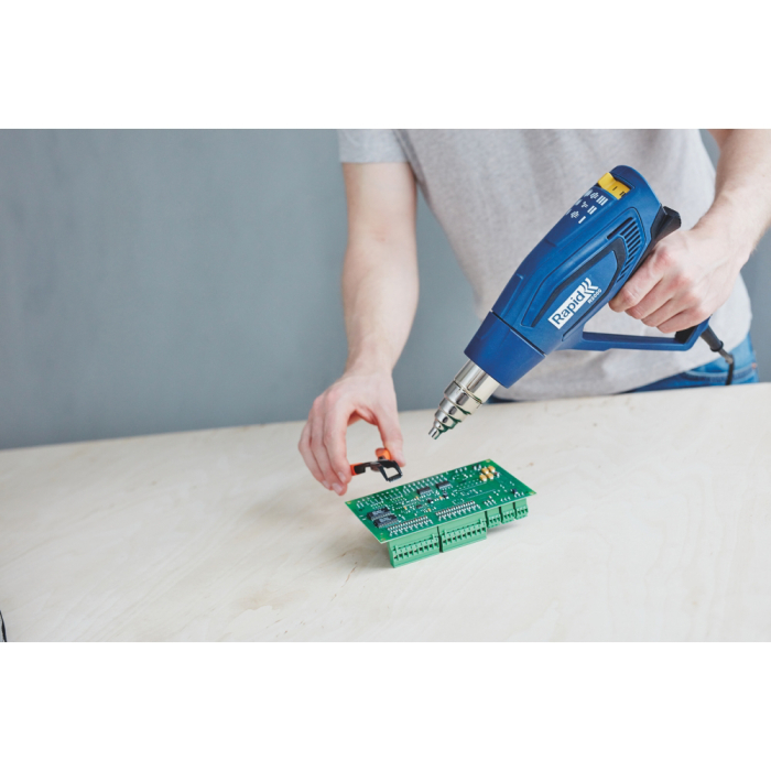 Rapid 5001352, Pistol cu aer cald R2000, 2000 W, 3 trepte temperatura si debit, 250 - 500 l/min, 60-600 °C, + geanta [4]