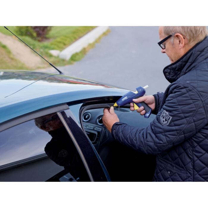 Rapid 5001413, set 48 batoane de adeziv, cabluri si PVC, transparente, 12 x 190 mm [8]