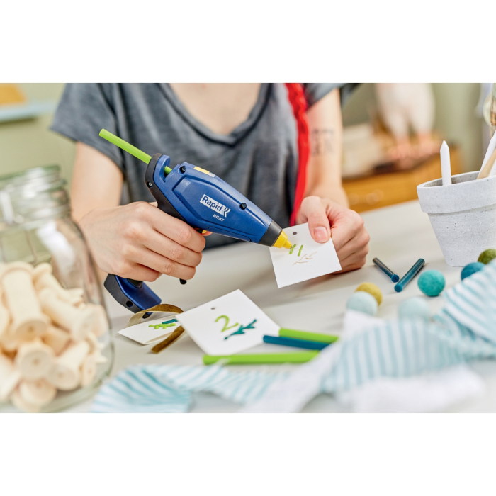 Rapid 5001427, set 36 batoane de adeziv, decoratii, colorate, 7x90mm [5]