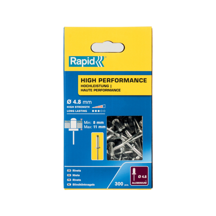 Rapid 5001437, set 300 de nituri high performance, Ø4.8 x 14 mm [2]