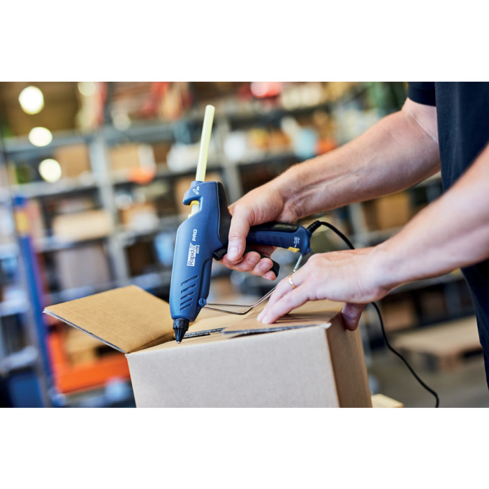 Rapid 5001490, Pistol profesional GlueGun PRO EG313, albastru, max 100W, debit 900g/h, 195°C, functional cu batoane de 12 mm [9]