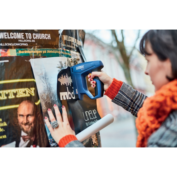 Rapid 5001496, Capsator electric cu acumulator BTX10, functional cu capse No.53, 4-10mm [4]