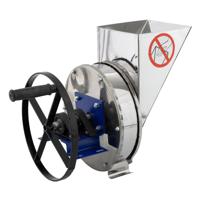 Razatoare fructe manuala, fulie atasare motor, Complet Inox Vinita, 200 kg/h [2]