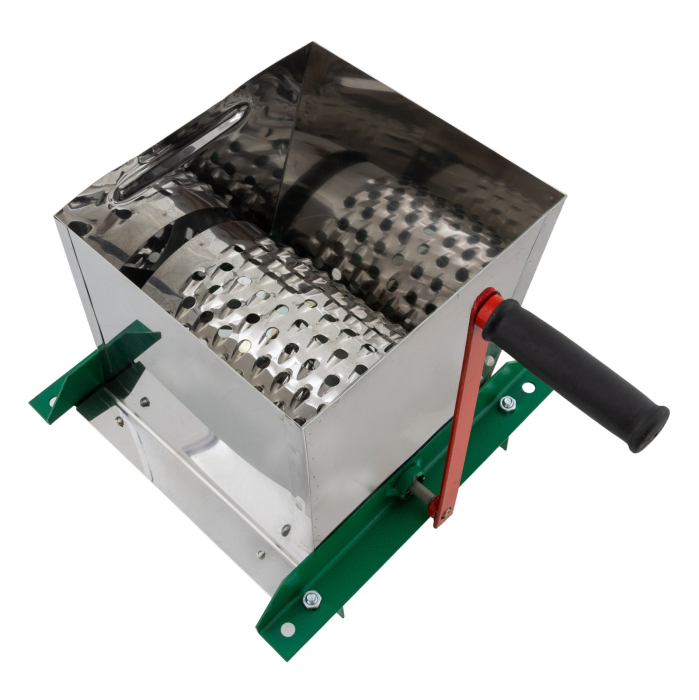 Razatoare fructe MINI Complet Inox cu tambur, manuala Koza-Nova, 100kg/Ora, 6L [3]