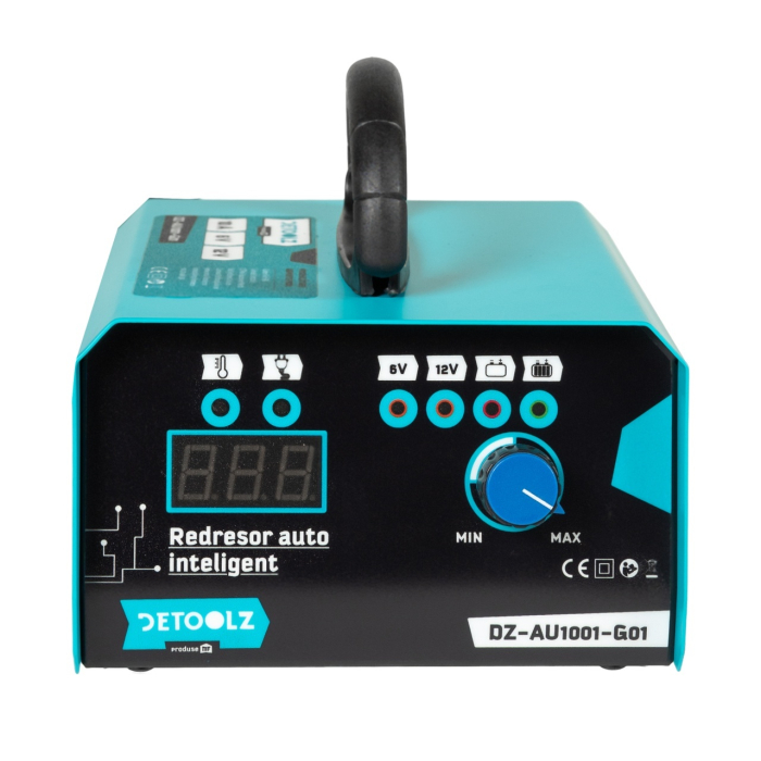 Redresor auto Detoolz, 120W 6V-12V 10A 10-150Ah CM [3]