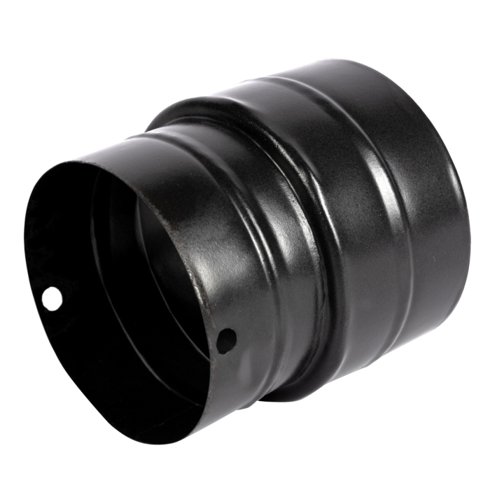 Reductie burlan pentru soba, 120mm, ø130mm, Gri Mat [3]