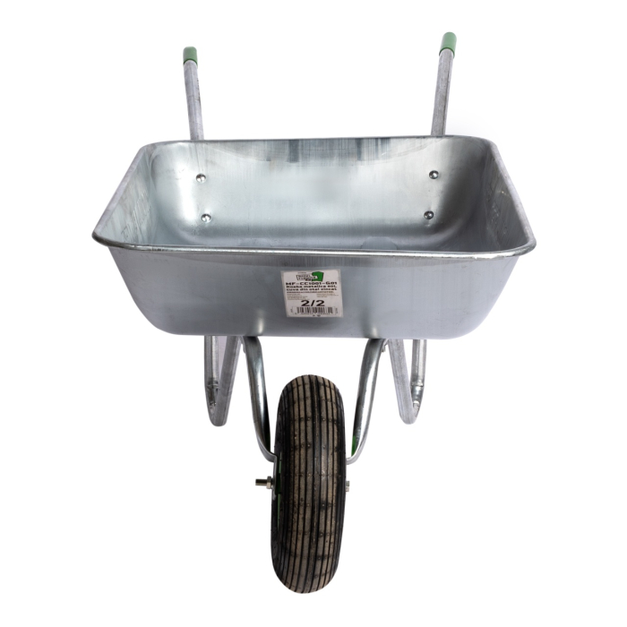 Roaba metalica Micul Fermier 80L cuva otel zincat G01 [3]