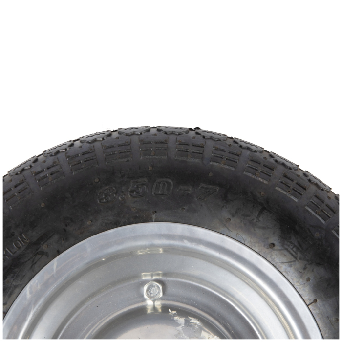 Roata roaba Micul Fermier 3.50-7, janta gri [2]