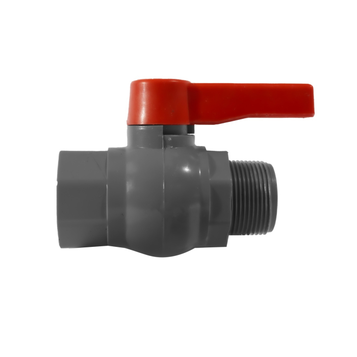 Robinet apa filet interior-exterior PLAMIX PVM - 1 1/2&quot; PVC [3]