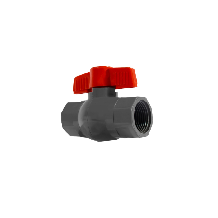 Robinet apa filet interior-interior PLAMIX PVF - 1/2&quot; PVC [2]