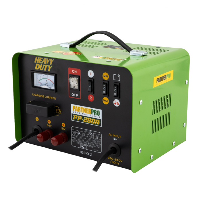 Robot pornire auto PARTNERPRO PP-280A, 12/24 V, 280 A / 1000W [1]