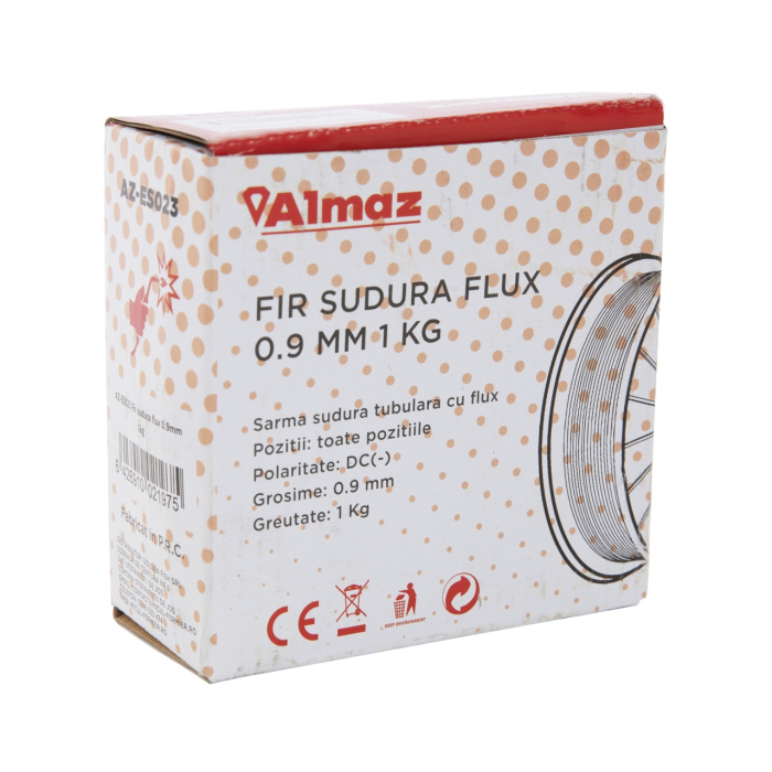 Sarma de sudura Almaz, cu flux, Ø0.9mm, greutate 1 Kg [3]
