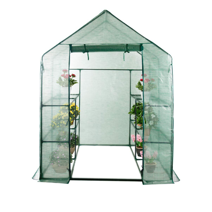 Sera polietilena Micul Fermier 1.4x1.4x1.9m densitate 140g/mp rezistenta radiatii solare UV4 [2]