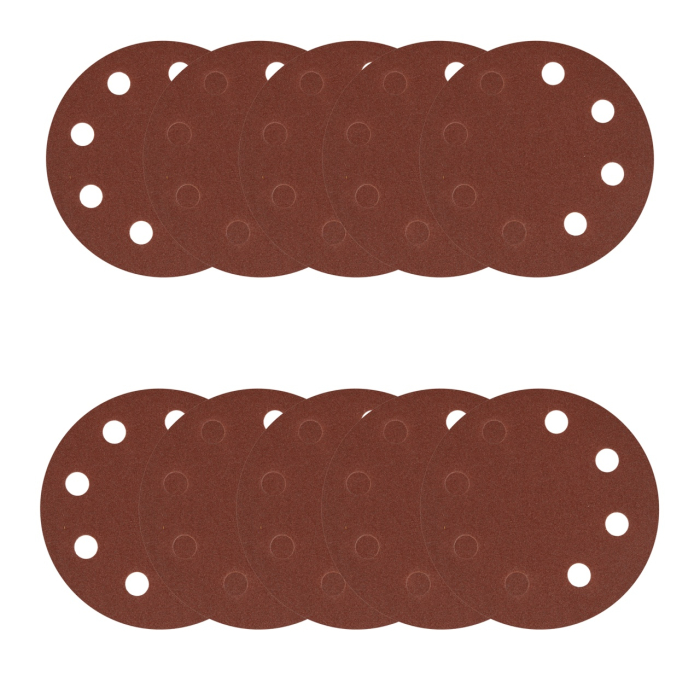 Set 10 hartie abraziva P150 8gauri 180mm [5]