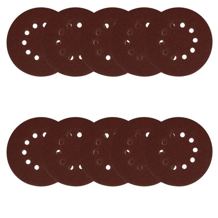 Set 10 hartie abraziva P80 10gauri 215mm [5]
