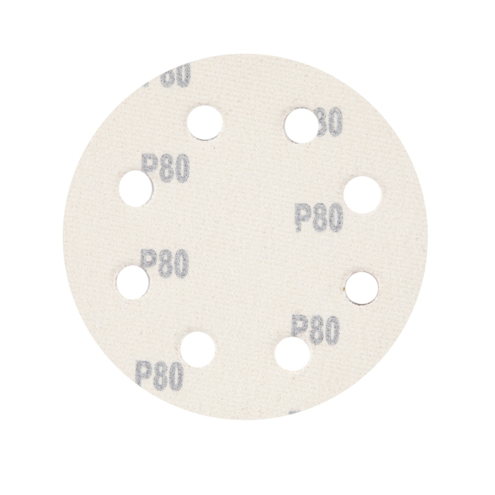 Set 10 hartie abraziva P80 8gauri 180mm [3]