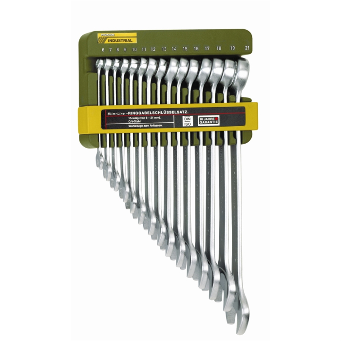 Set 15 chei combinate Slim - Line, Proxxon 23821 [1]