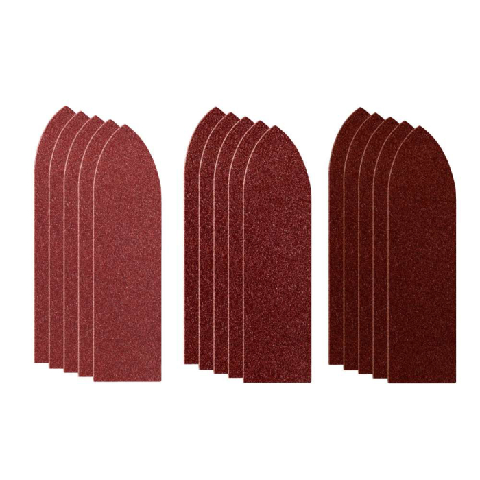 Set 15 hartii Velctro triunghiulare, 87x32 mm, granulatii 60, 120 si 180 [1]