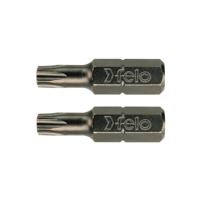Set 2 biti Industriali profil Torx, Felo, C6.3, TX9, 25mm [1]