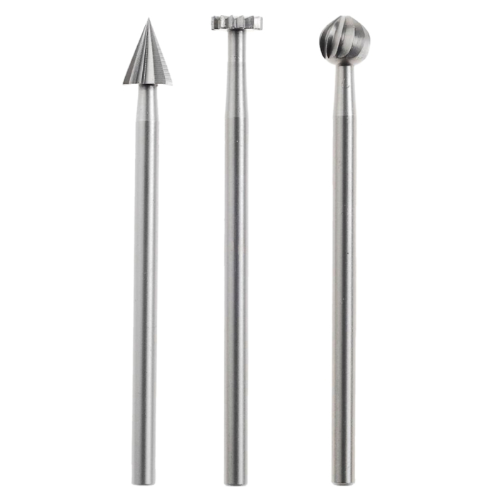 Set 3 freze din aliaj de otel-wolfram-vanadiu, Proxxon 28720 [1]