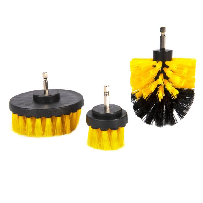 Set 3 perii curatat pentru bormasini [2]