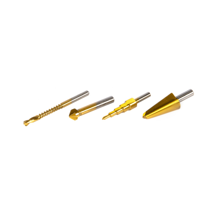 Set 4 freze multifunct.HSS+Ti 8-20, 4-12,12.4 ,6mm [6]