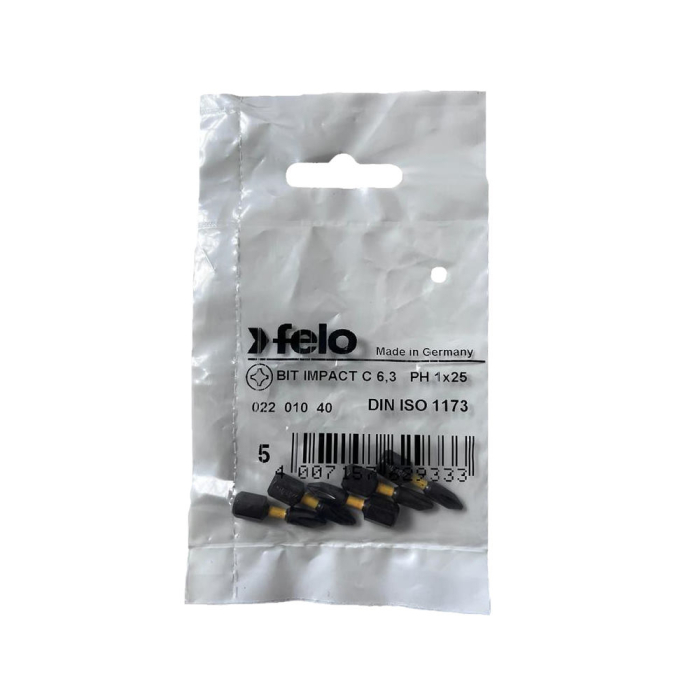 Set 5 biti Felo, seria Impact profil Philips, C6.3, PH1, 25mm [1]