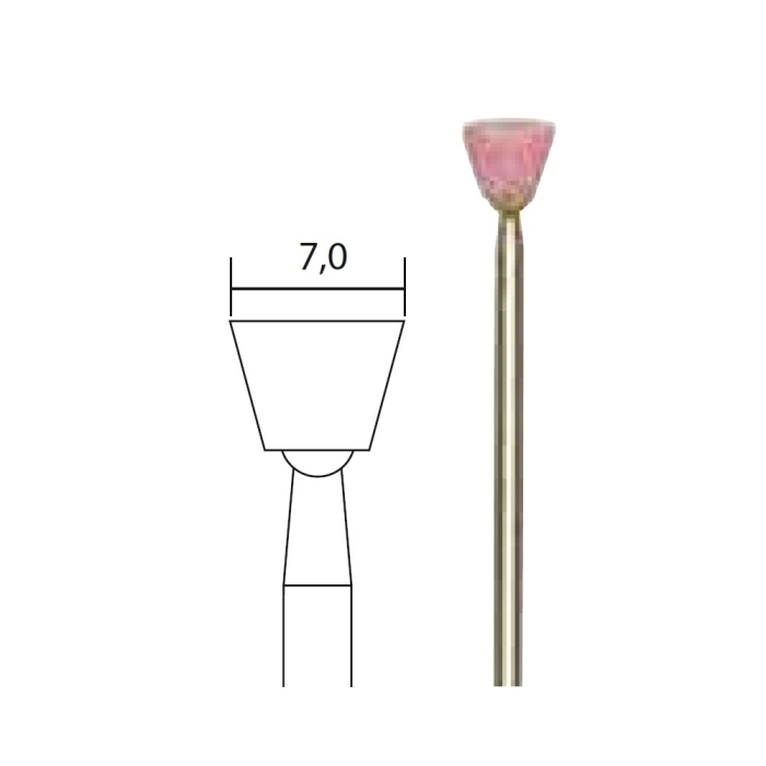 Set biax-uri conice, din corindon 7.00mm, Proxxon 28778 [2]