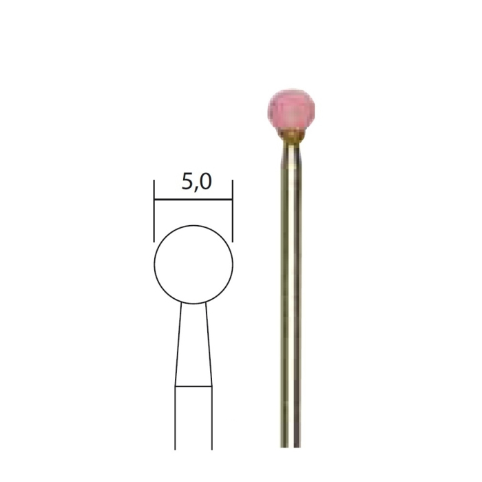 Set biax-uri sferice, din corindon 5.00mm, Proxxon 28772 [2]