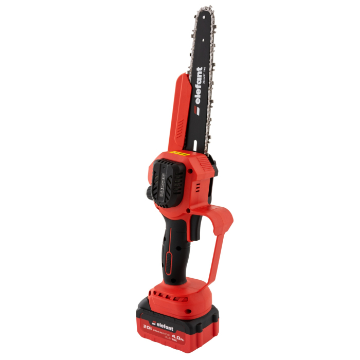 Set Mini drujba 8&quot; si Extensie prelungire 2,5 m pe acumulator cu 1 acumulator 4Ah si incarcator ELEFANT ESBS8EP2.5 [4]