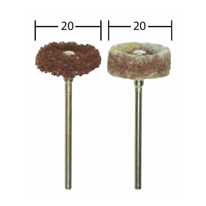 Set perii pentru slefuit din nylon, Proxxon 28282 Ø 20mm [2]