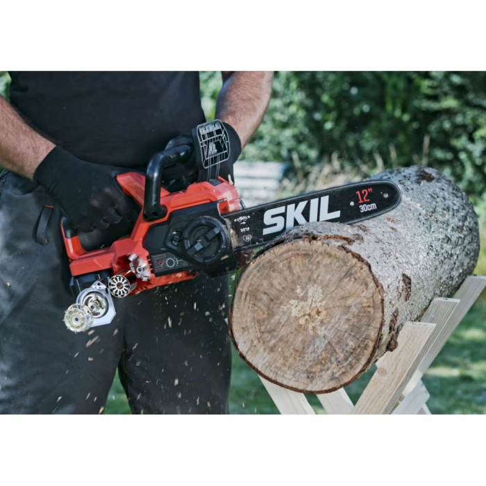 SKIL 0534 AA Fierastrau electric (drujba) Brushless, viteza 7.9 m/s, lama 30 cm, Accu 4 Ah si incarcator [2]