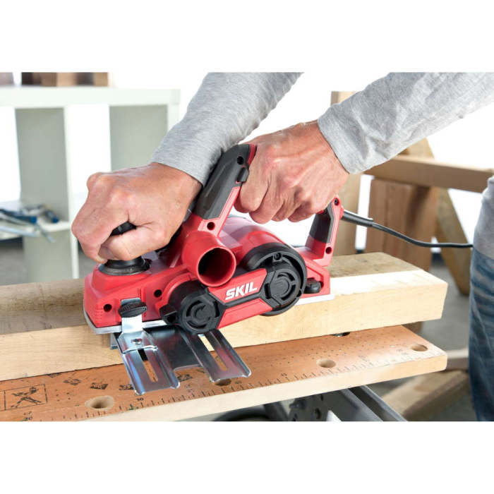 SKIL 1590 DA Rindea electrica VA1E1590DA, 16000 rpm, adanc. 2mm, lat. 82mm, 710W, + cutite, accesorii si geanta [3]