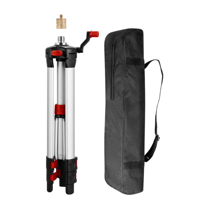 SKIL 2610395906 Trepied mare, polivalent, 1.2m, in geanta din material textil + adaptor pentru montarea uneltelor de nivelare şi a altor obiecte [5]