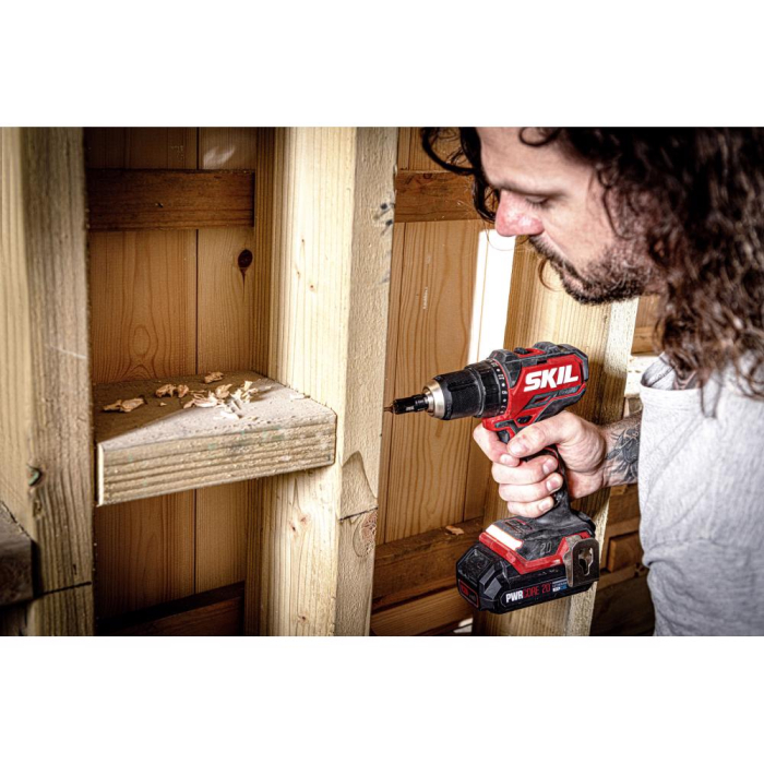 SKIL 3065 HA bormasina cu acumulator compact Brushless, turatie 0-500/0-1800 /min, cuplu 60 nm, geanta de transport, incarcator si 2xAccu [11]