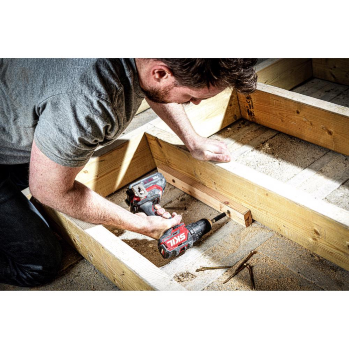 SKIL 3075 CA masina de gaurit cu percutie, compact Brushless, doua viteze, 0-500/0-1800/min, cuplu maxim 60 nm, doar corpul [13]