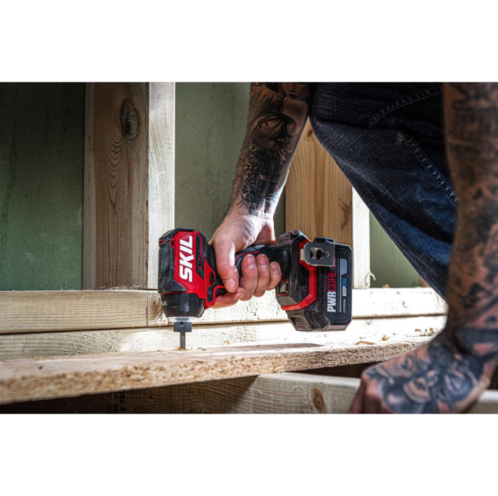 SKIL 3225 JA surubelnita cu impact cu acumulator Compact Brushless, cuplu 250 nm, set 6 biti + geanta de transport, doar corpul [11]