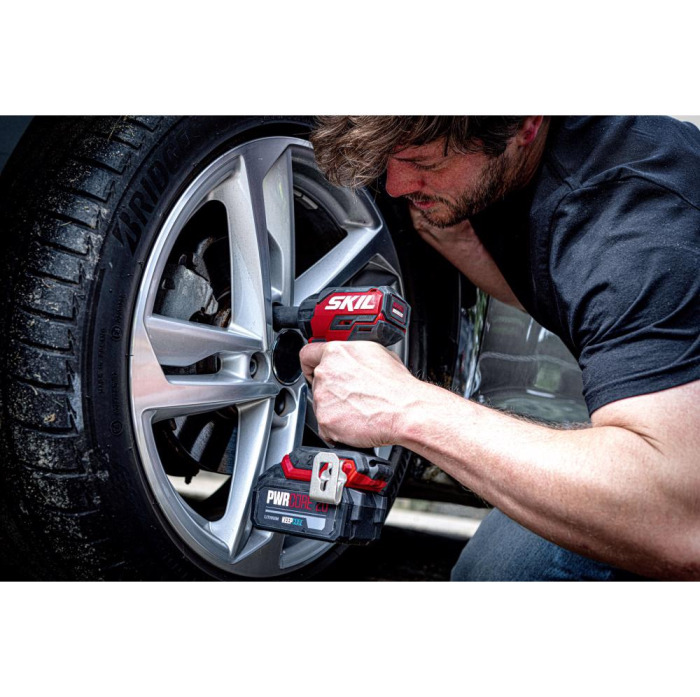 SKIL 3265 JA cheie de impact cu acumulator, compact Brushless, cuplu maxim 250 nm, cu adaptor hexagonal 3/8' - 1/2', geanta de transport, doar corpul [2]