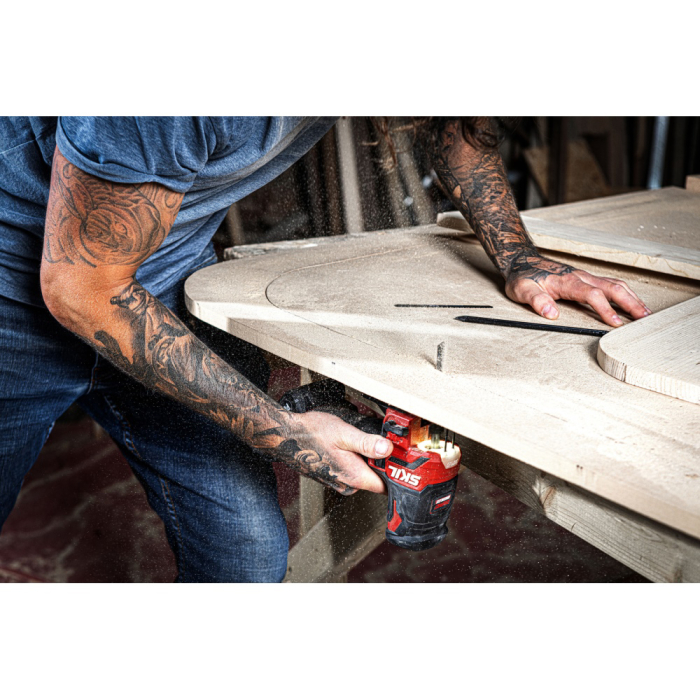 SKIL 3440 CA, Fierastrau pendular compact Brushless cu acumulator (doar corpul) SW1E3440CA, 800-3500 cpm, + accesorii [3]